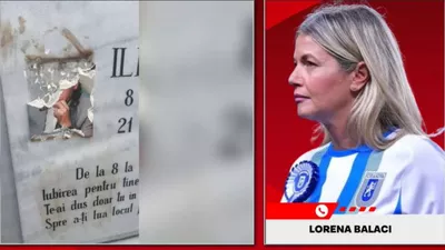 Mormântul lui Ilie Balaci a fost vandalizat. Descoperirea cutremurătoare făcută de fiica sa: „Aici mi-am luat eu panică”