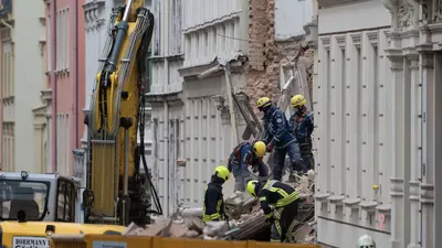 Tragedie în Germania. A fost găsită și a doua turistă româncă dispărută sub dărâmăturile clădirii prăbușite din Gorlitz
