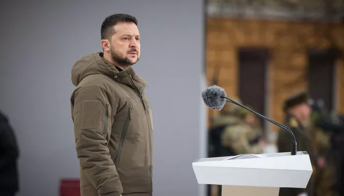 Zelensly Marks The First Anniversary Of The Russian Invasion - Kyiv 