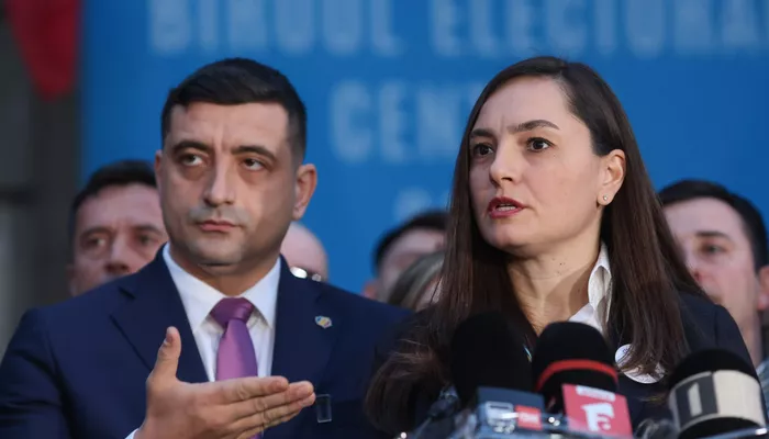 Anamaria Gavrila si George Simion 