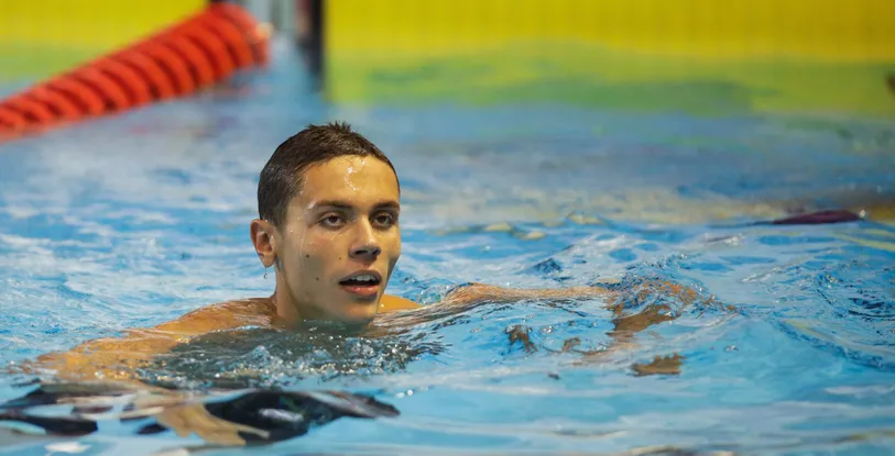David Popovici, prima medalie de aur din 2026: Campion național la 50 m liber
