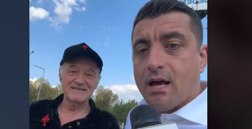 Gigi Becali, delir in direct la adresa lui George Simion: „Dacă v-am spus că e obraznic… El a intrat în spirala dracilor din cauză de viclenie și minciună” (VIDEO)