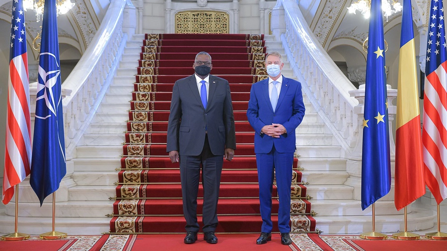 llyod austin klaus iohannis pentagon sua presedintia romaniei 4
