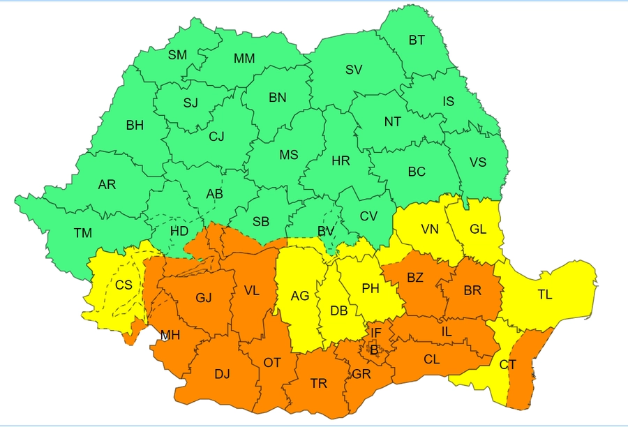 vremea in Bucuresti b1tv.ro